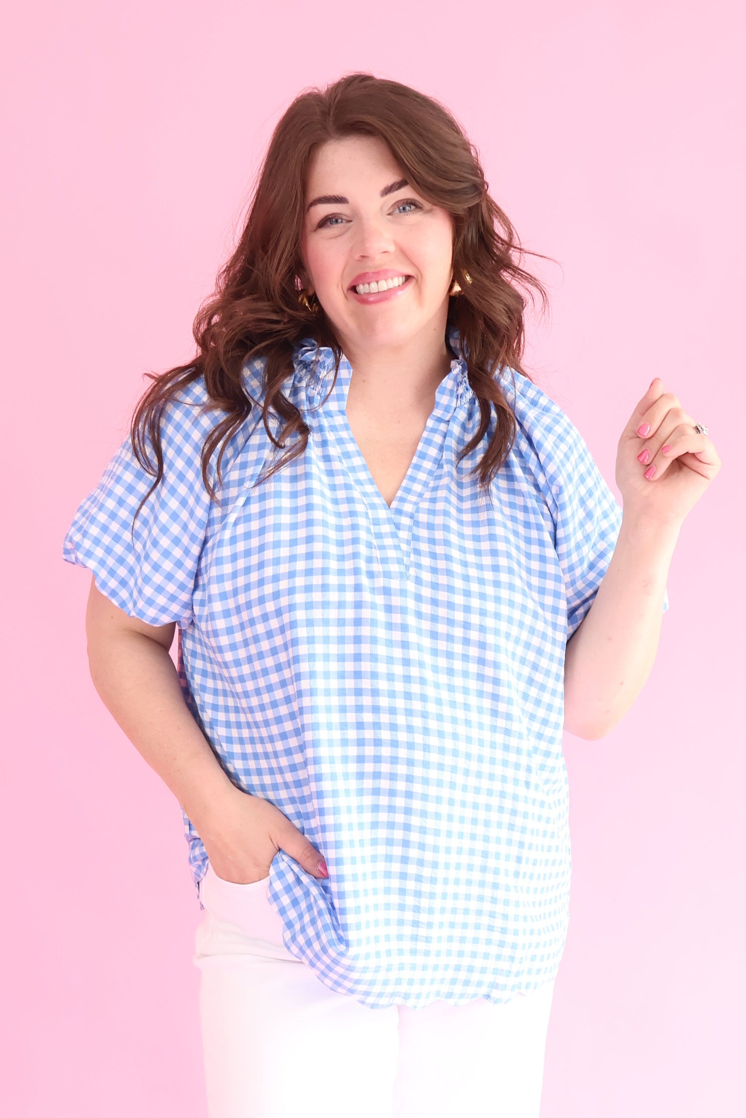 Plus Size Lovely Day Blouse