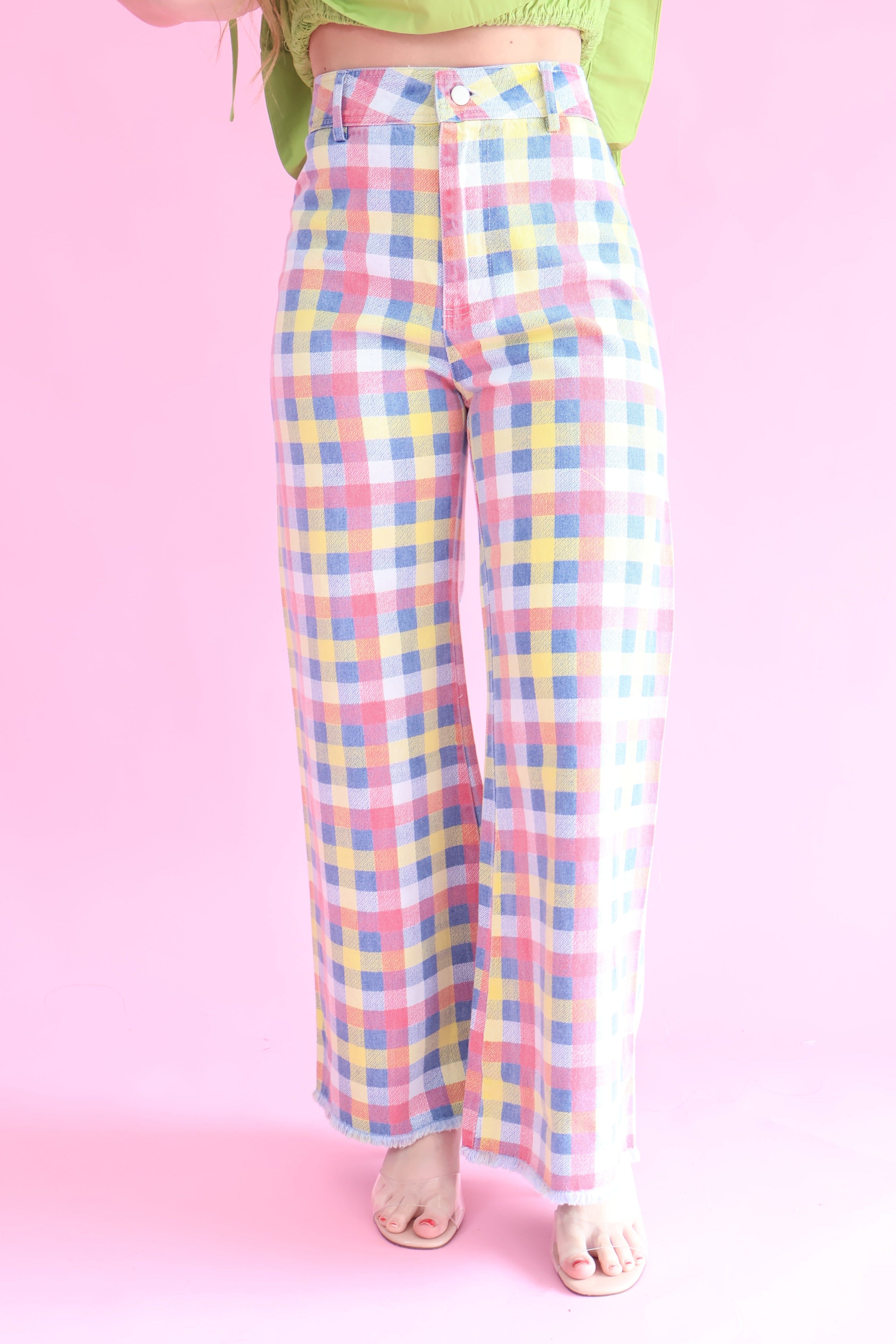 Sutton Check Pants