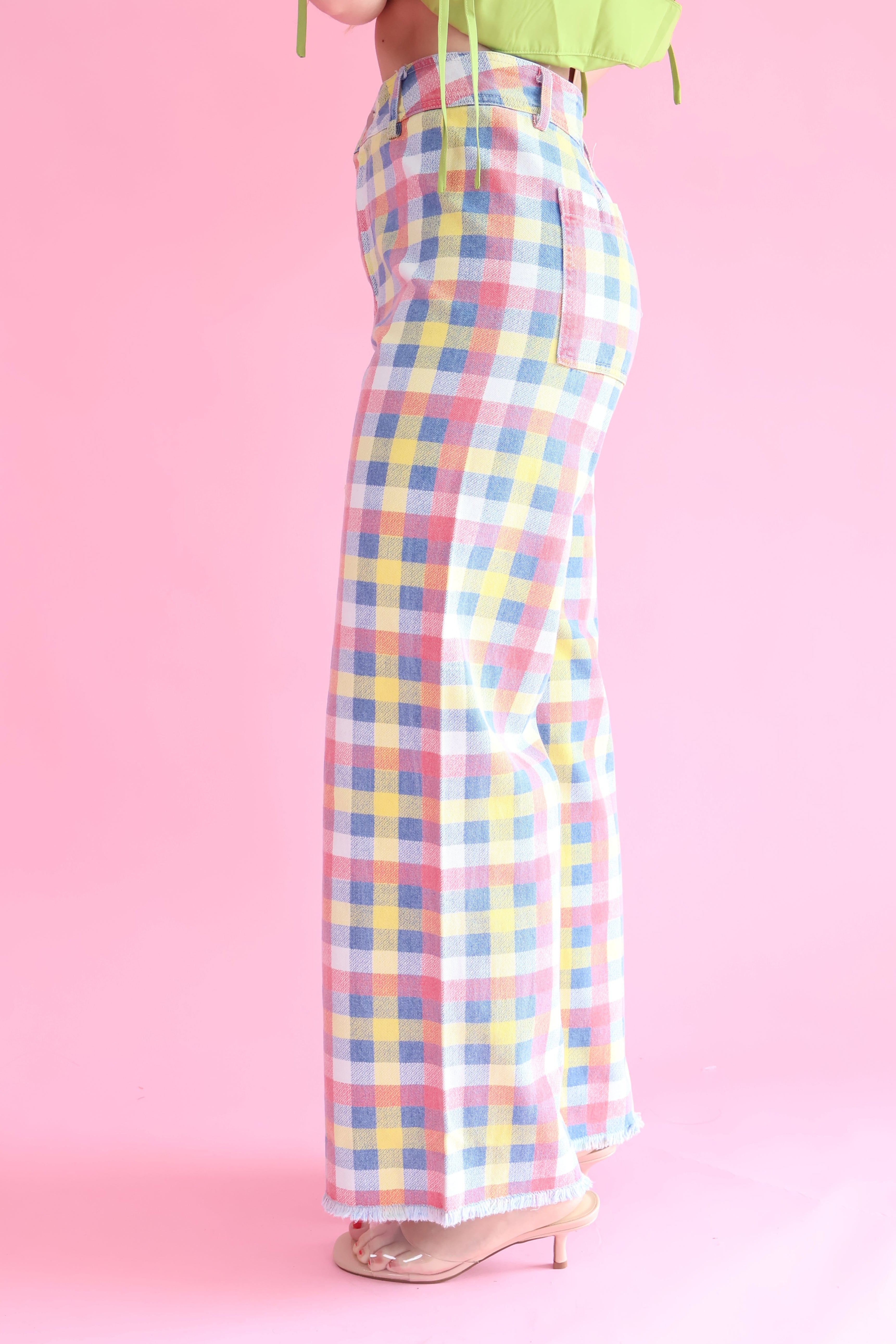 Sutton Check Pants