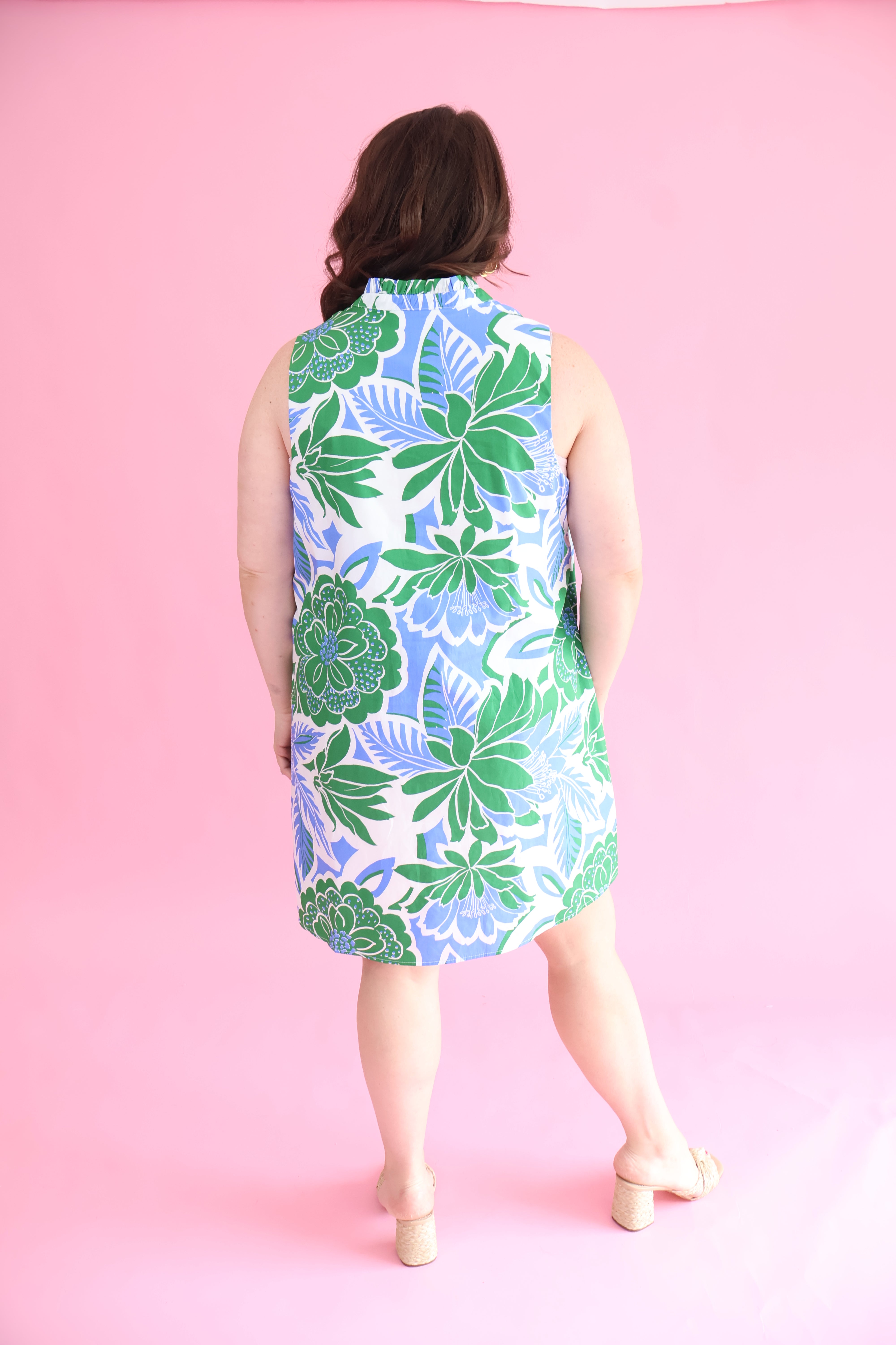 Plus Size Kelsia Tropical Dress