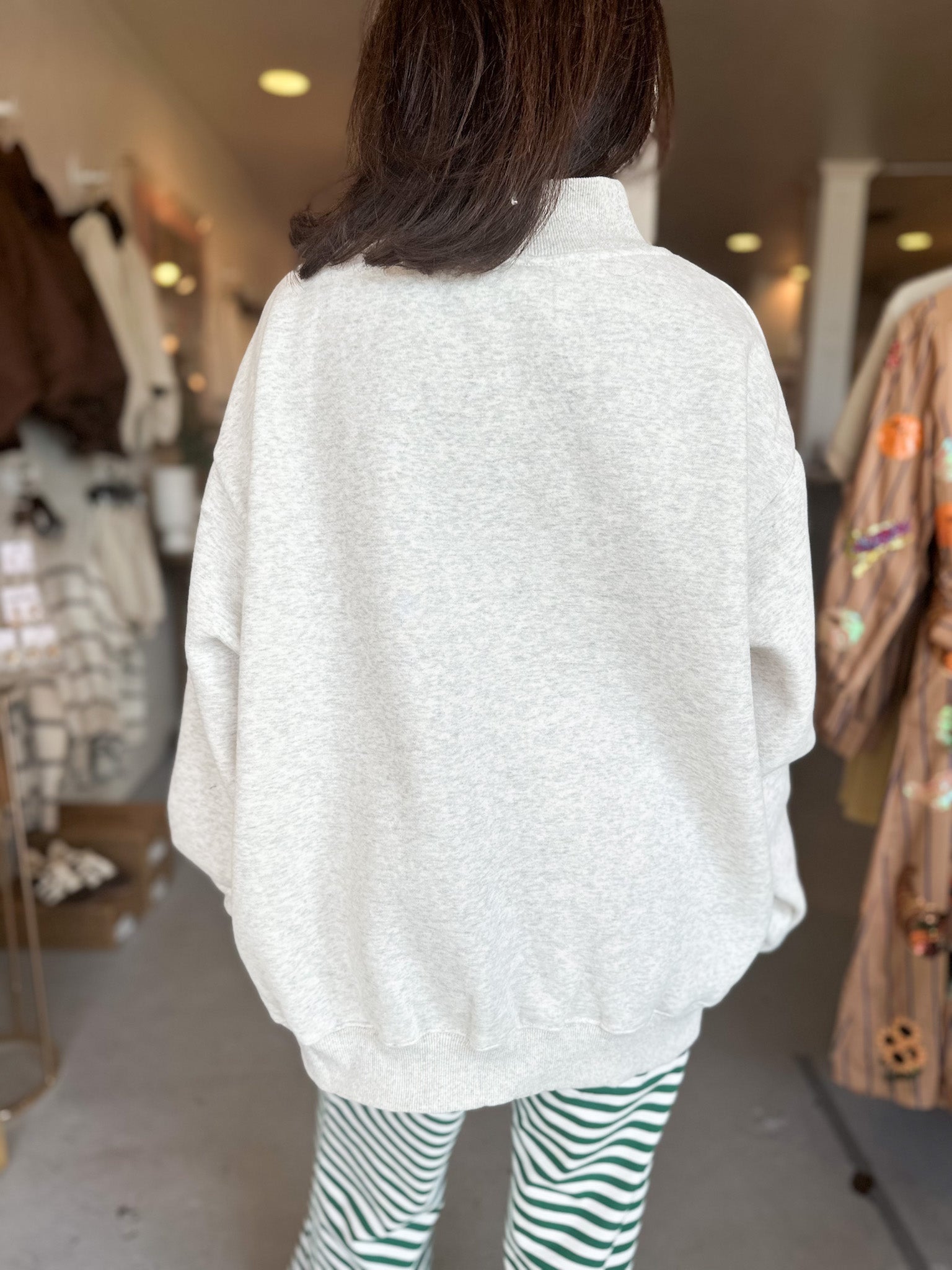 Bucket List Reversible Santa's Favorite Mockneck