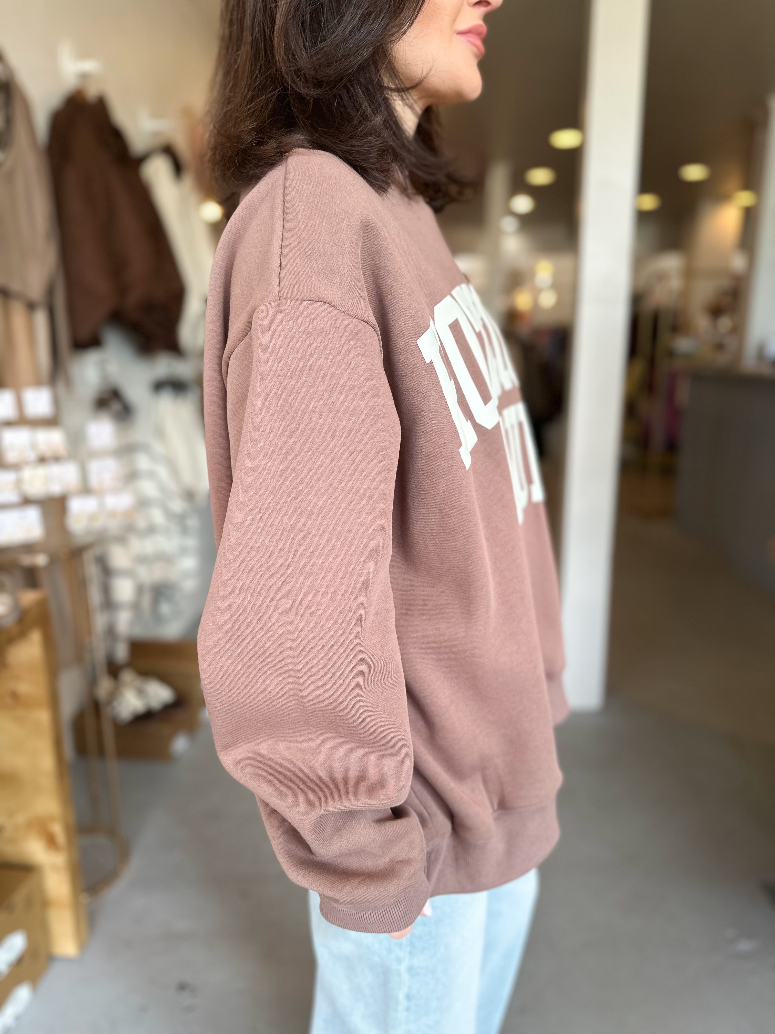 Bucket List Hot Cocoa Mockneck