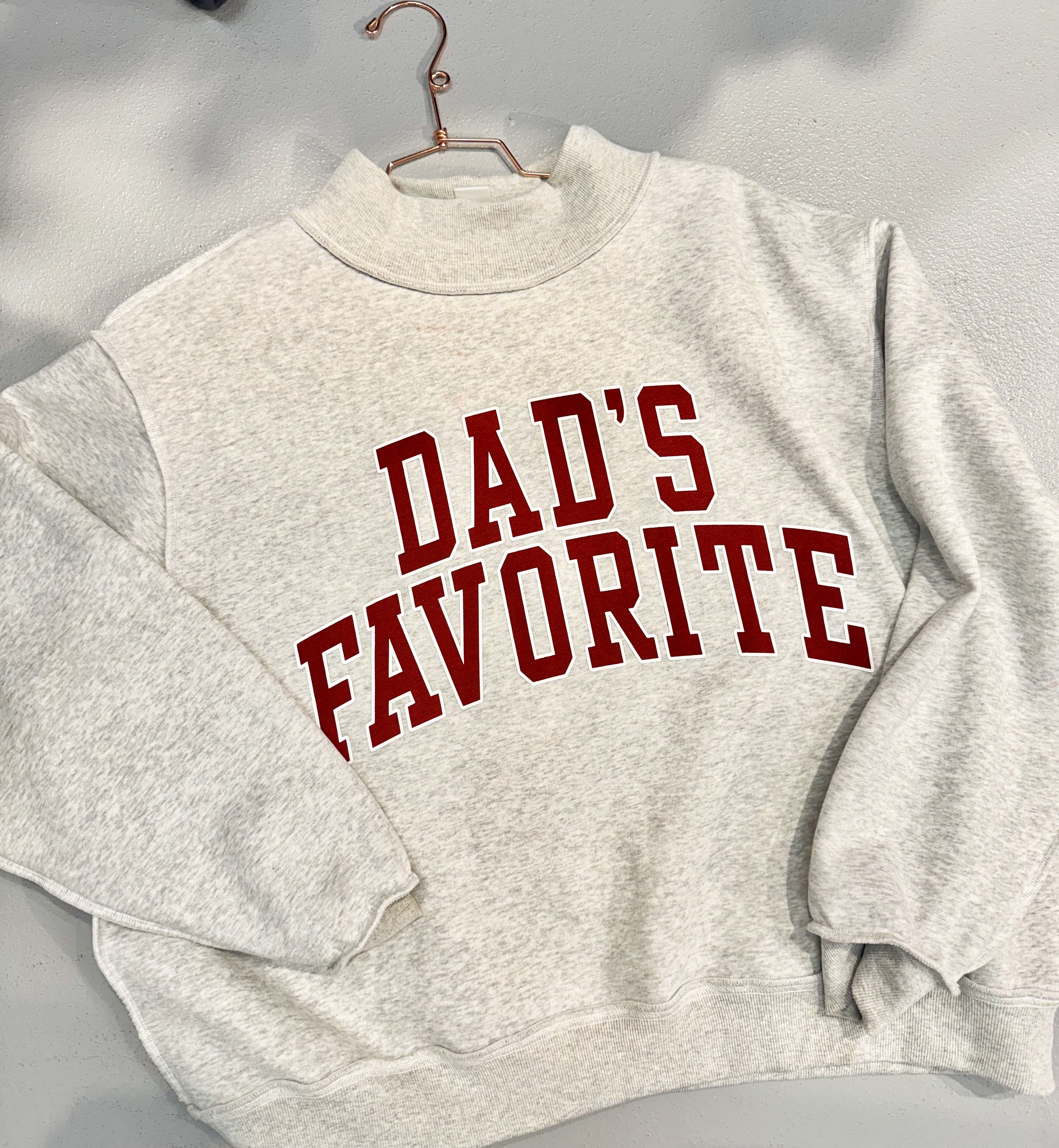 Dad's Favorite Mock Neck