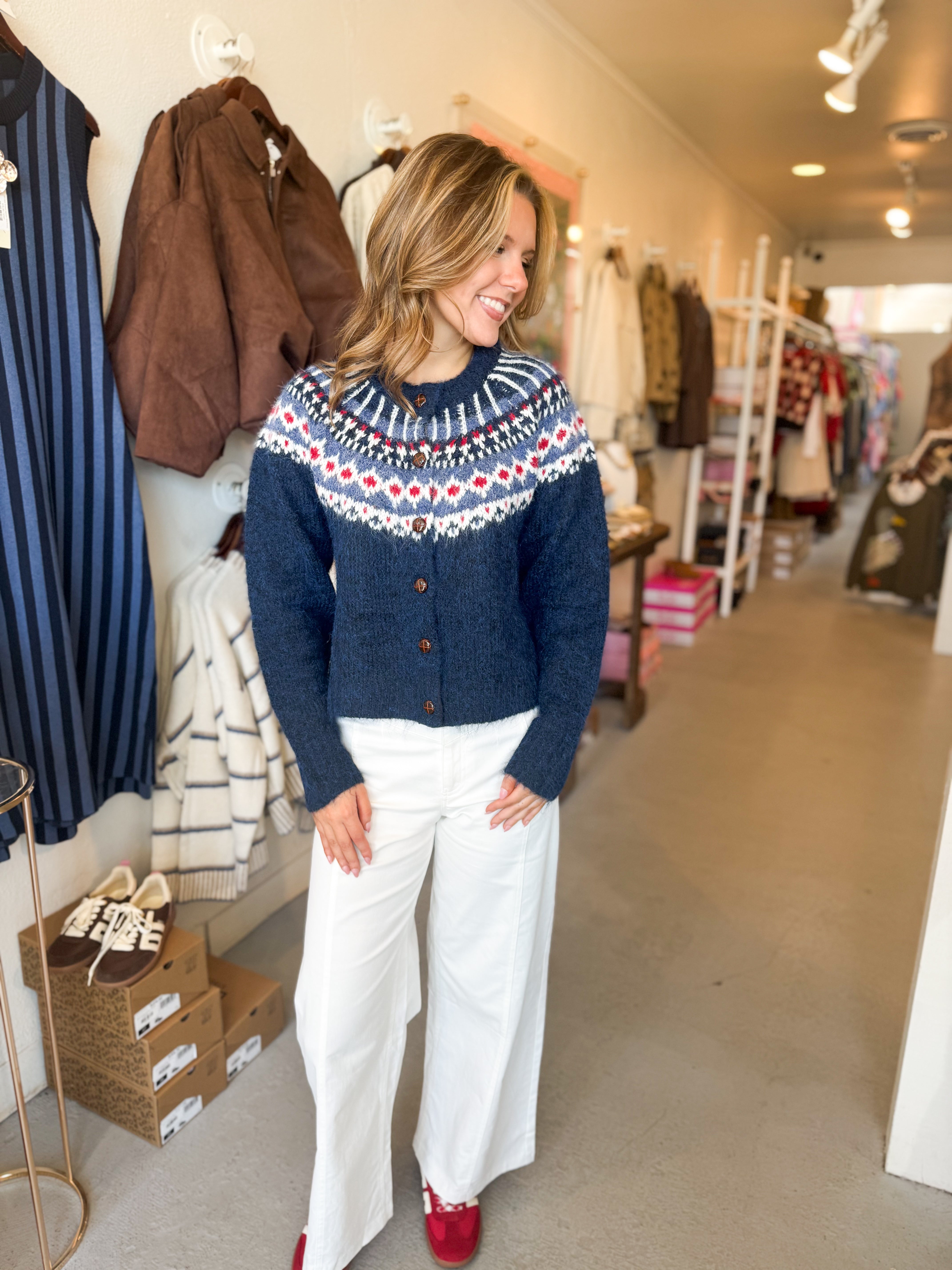 Heritage Fair Isle Cardigan