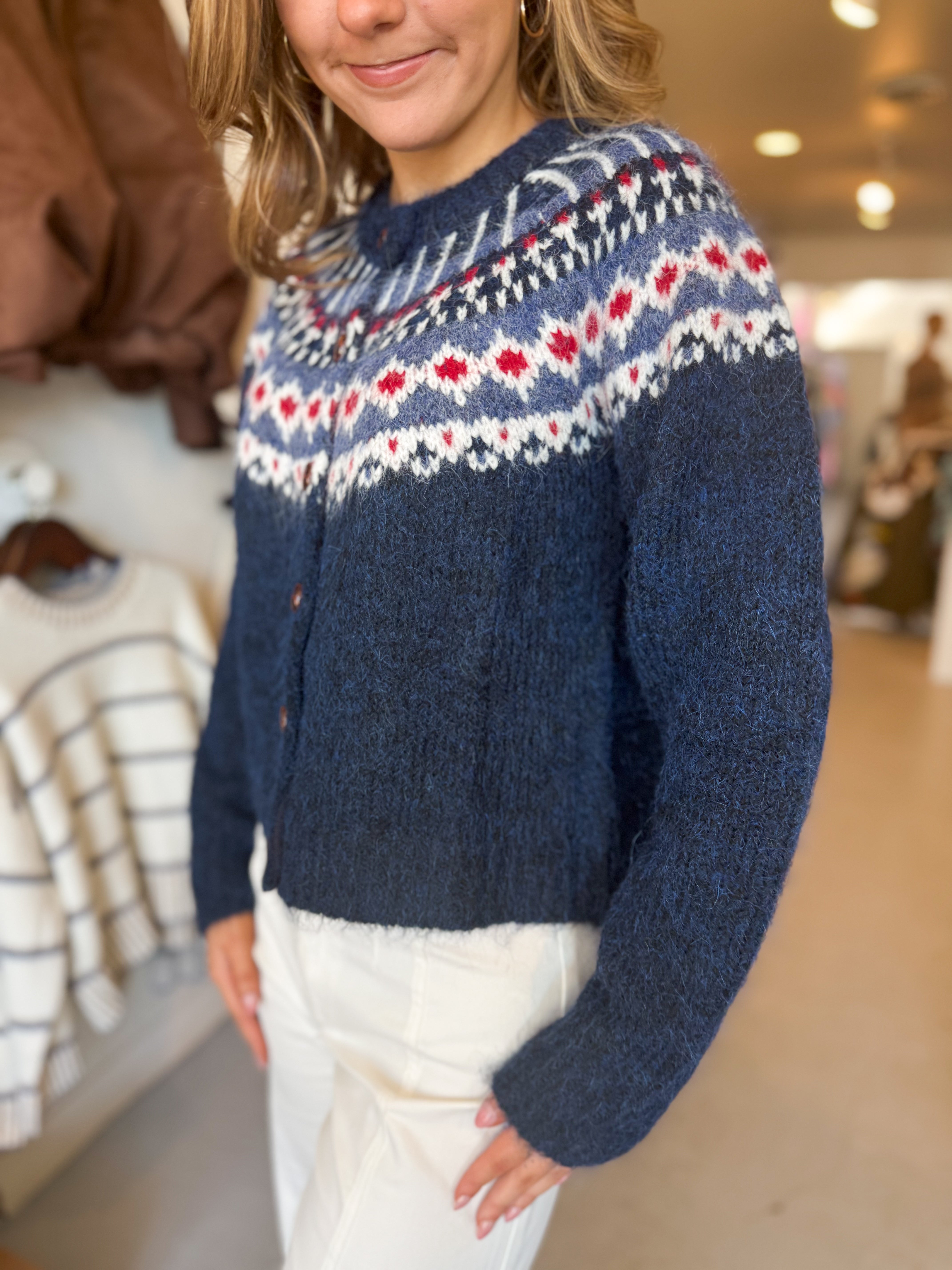 Heritage Fair Isle Cardigan
