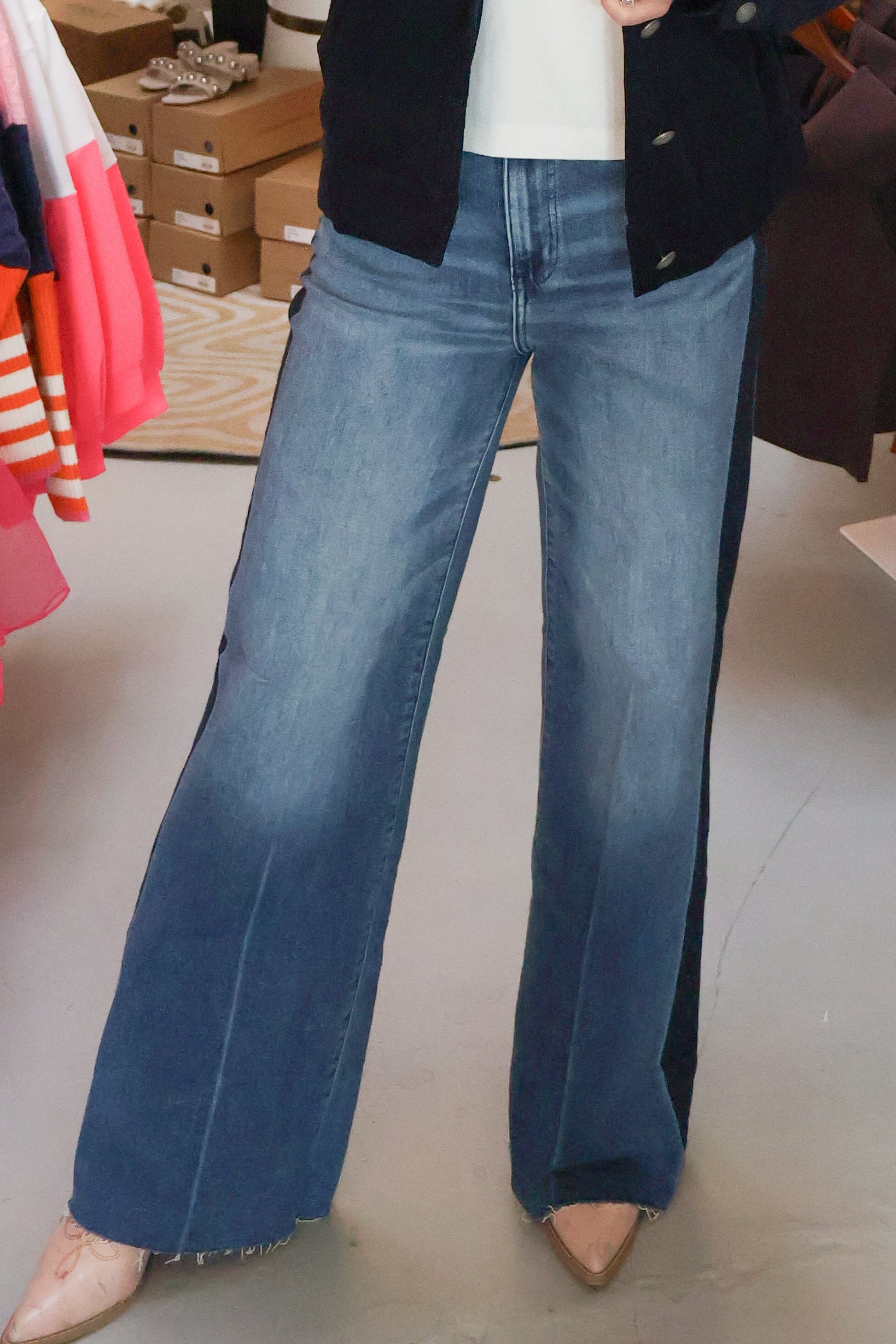 Far Out High Rise Wide Leg