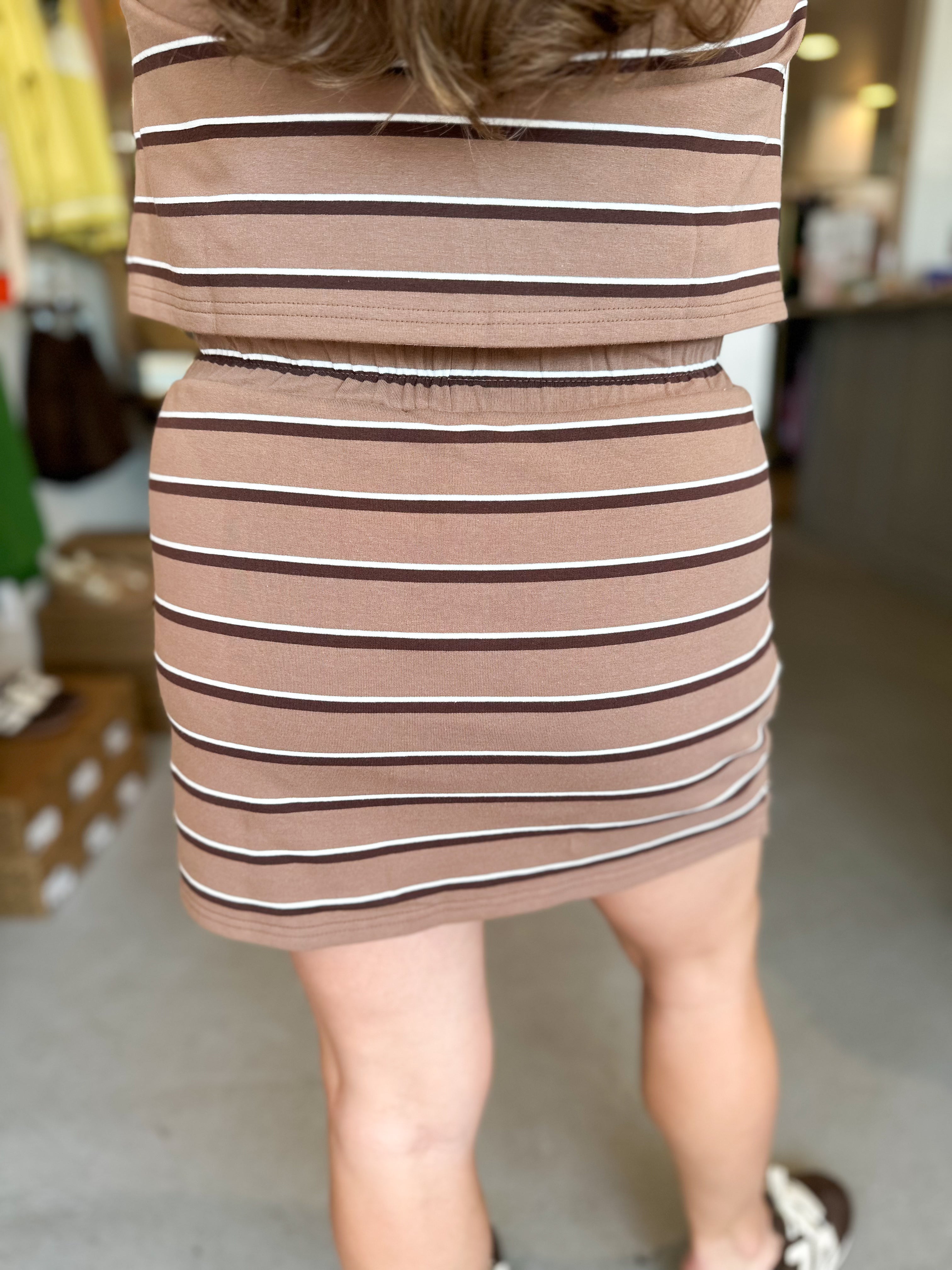 Striped Lounge Skort