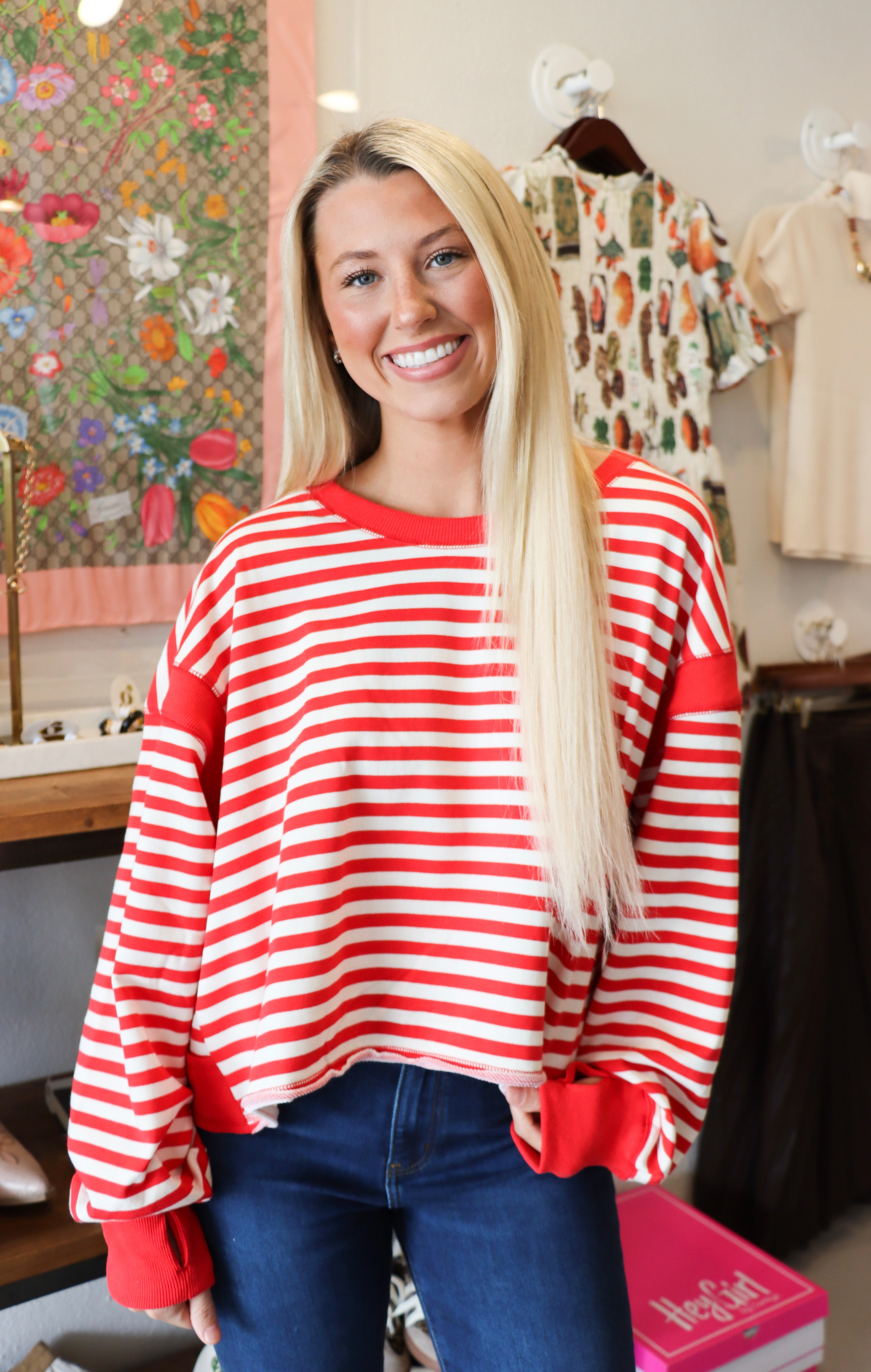 0106 Open Back Long Sleeve Top